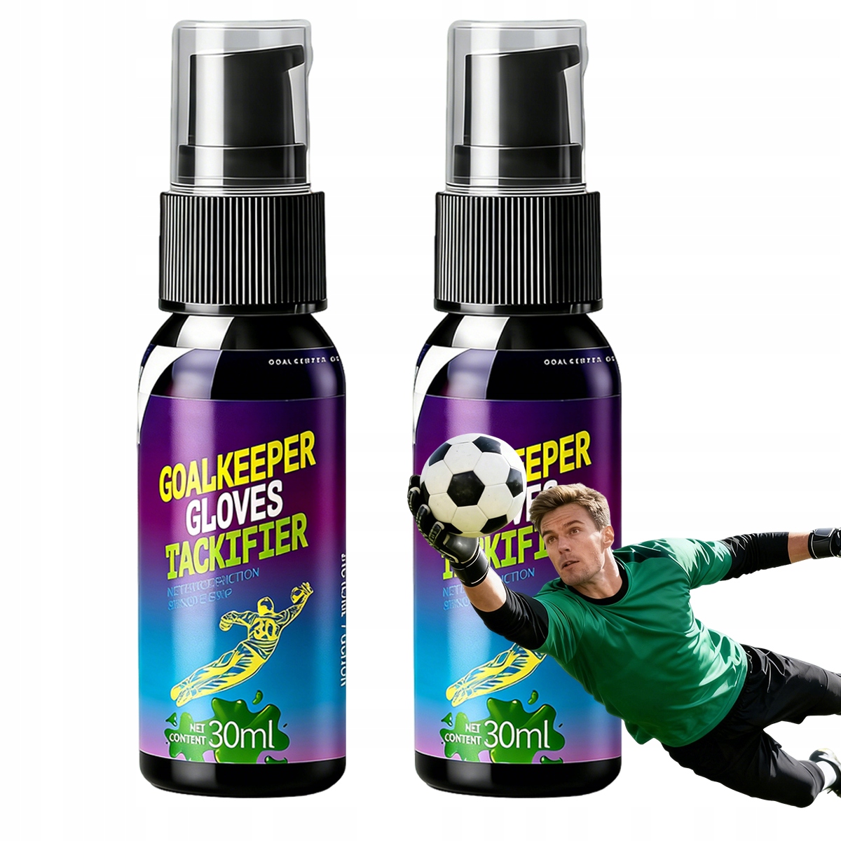 2szt Klej do rękawic bramkarskich GOALKEEPER GLUE 30ml