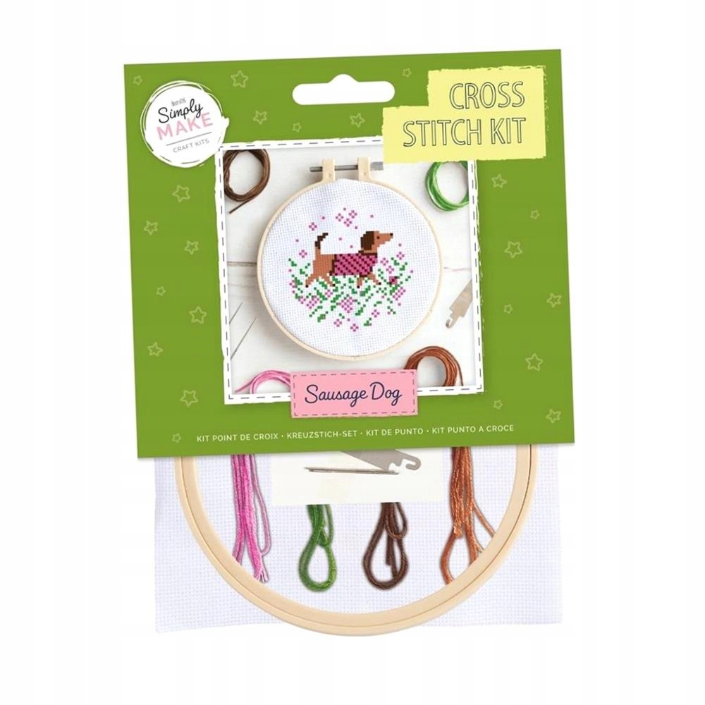 TACSKÓ KERESZTSZEMES HÍMZŐ SZETT