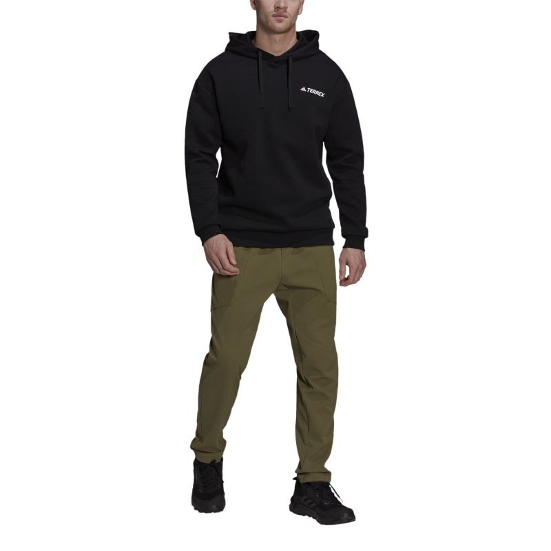 Adidas Terex Logo Hoody Czarny Rozmiar S
