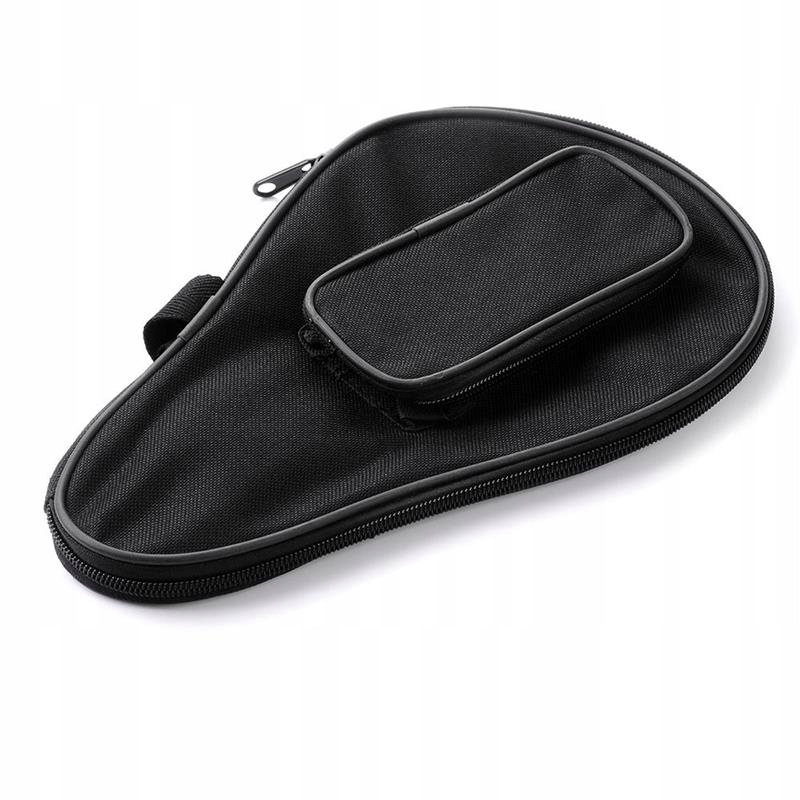 Pokrowiec na rakietkę i piłeczki do tenisa stołowego Meteor Pro czarny Model Pro