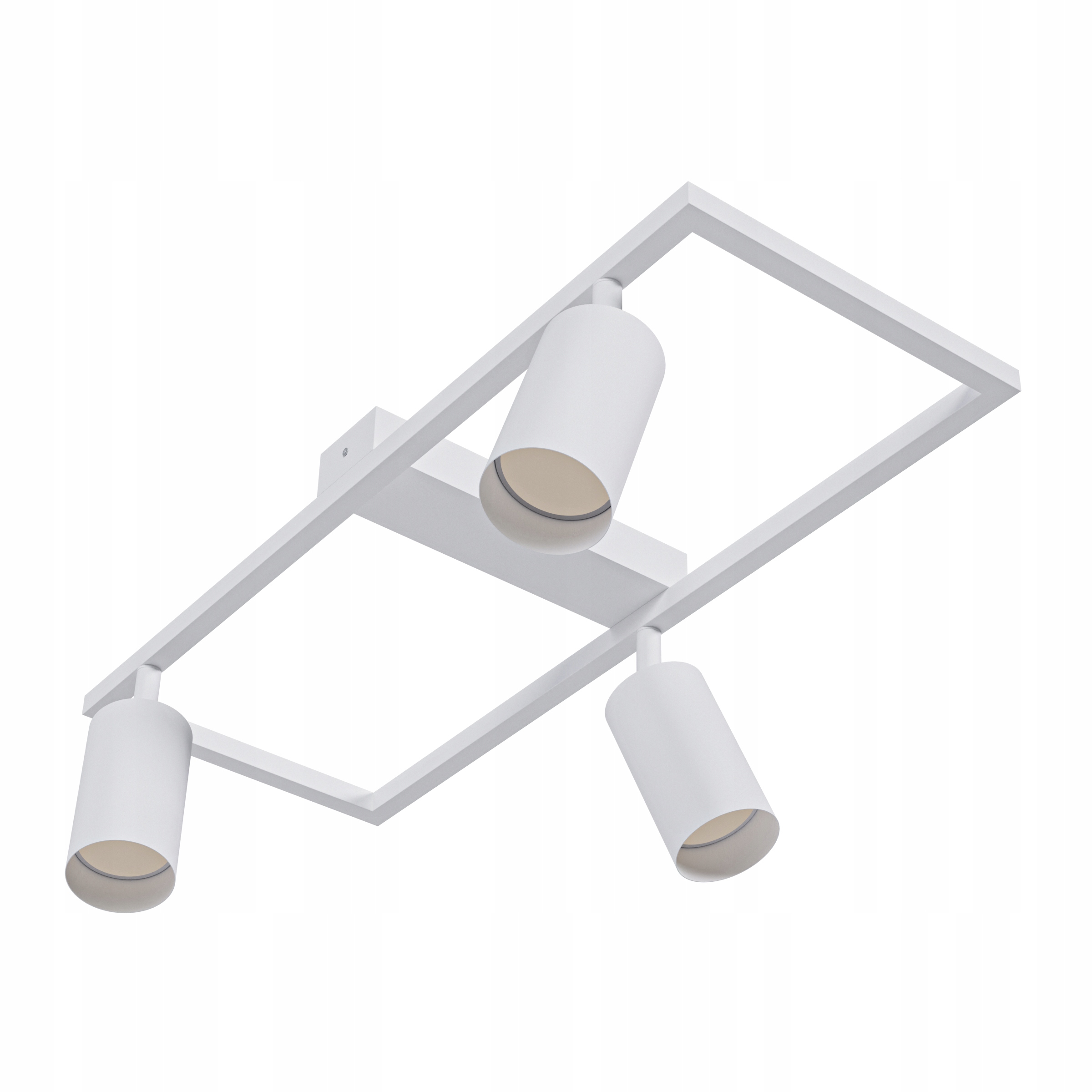 Lampa Sufitowa Oprawa Halogenowa Led 3X GU10 Spot Ruchoma Kinkiet Reflektor