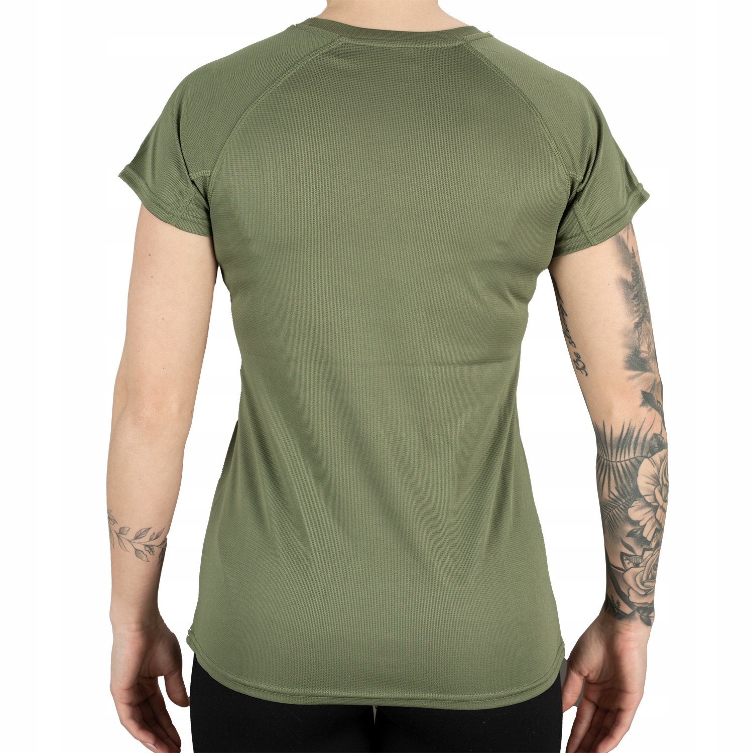 KOSZULKA DO BIEGANIA TERMOAKTYWNA sportowa damska Dekolt okrągły