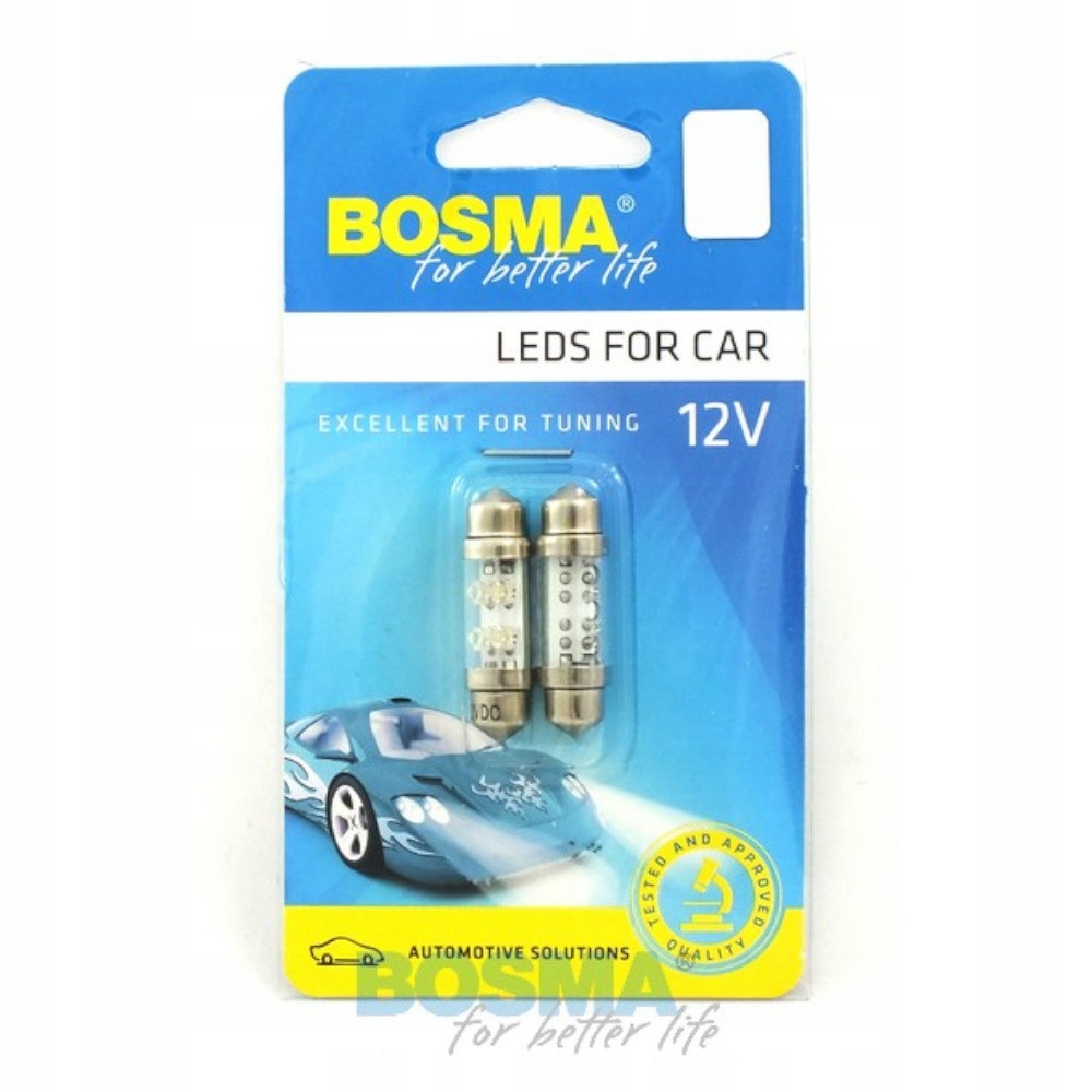 

Żarówka Motoryzacyjna 12V 4xLED 6000K 2szt