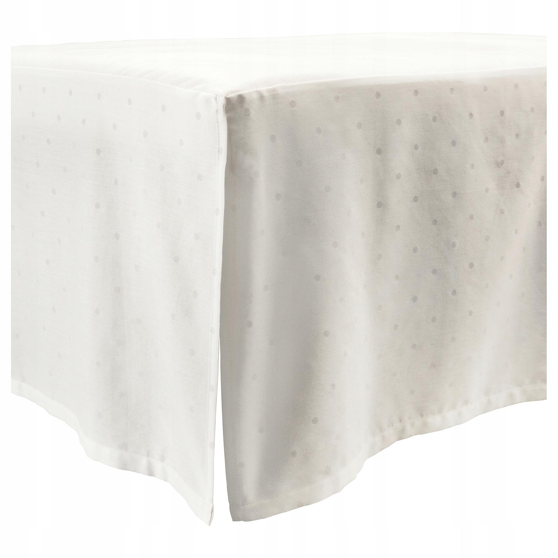 

Ikea Lenast Falbanka do łóżeczka, kropki 60x120 cm