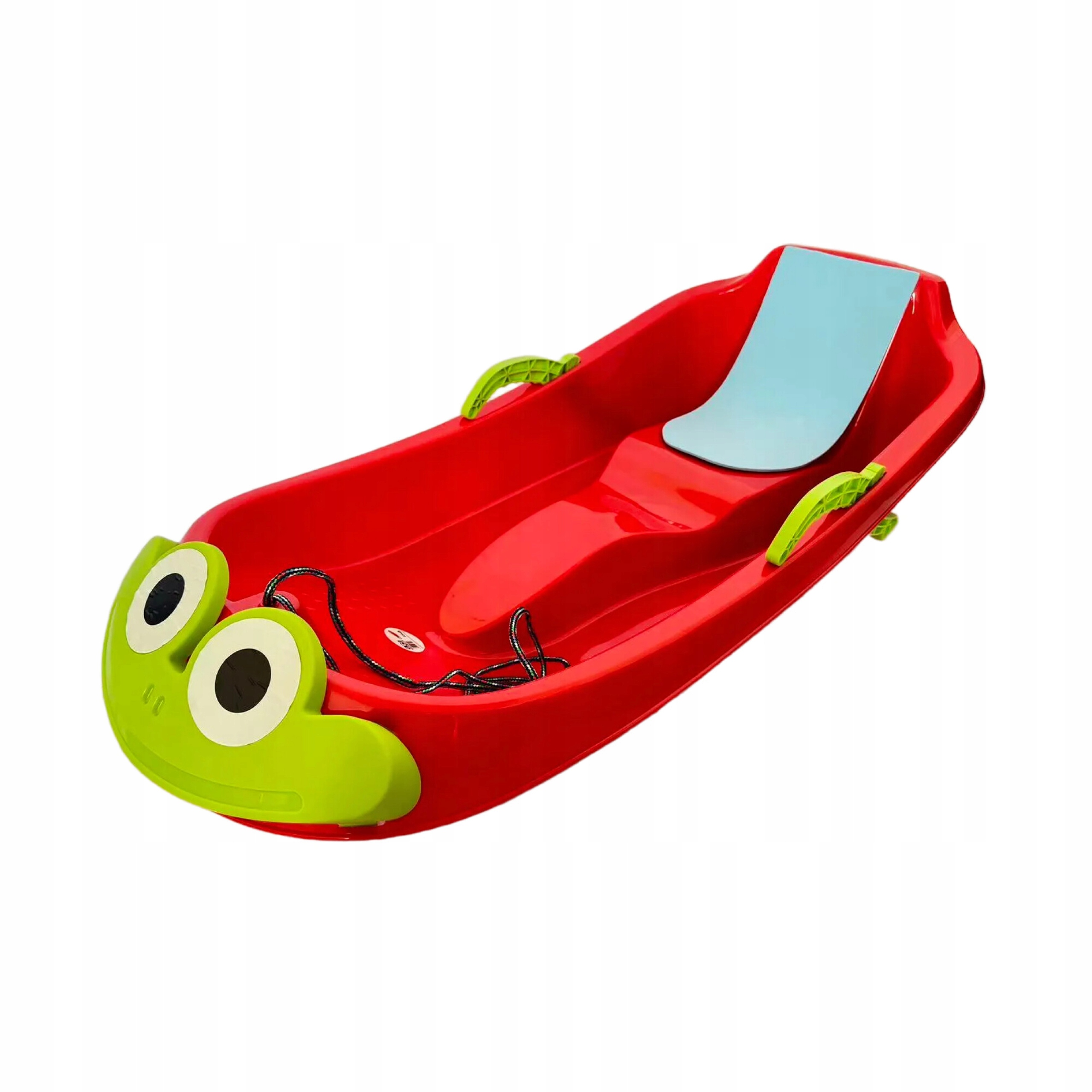 Sanki Ślizg z podparciem Tworzywo sztuczne kolor czerwony dla dzieci Aga