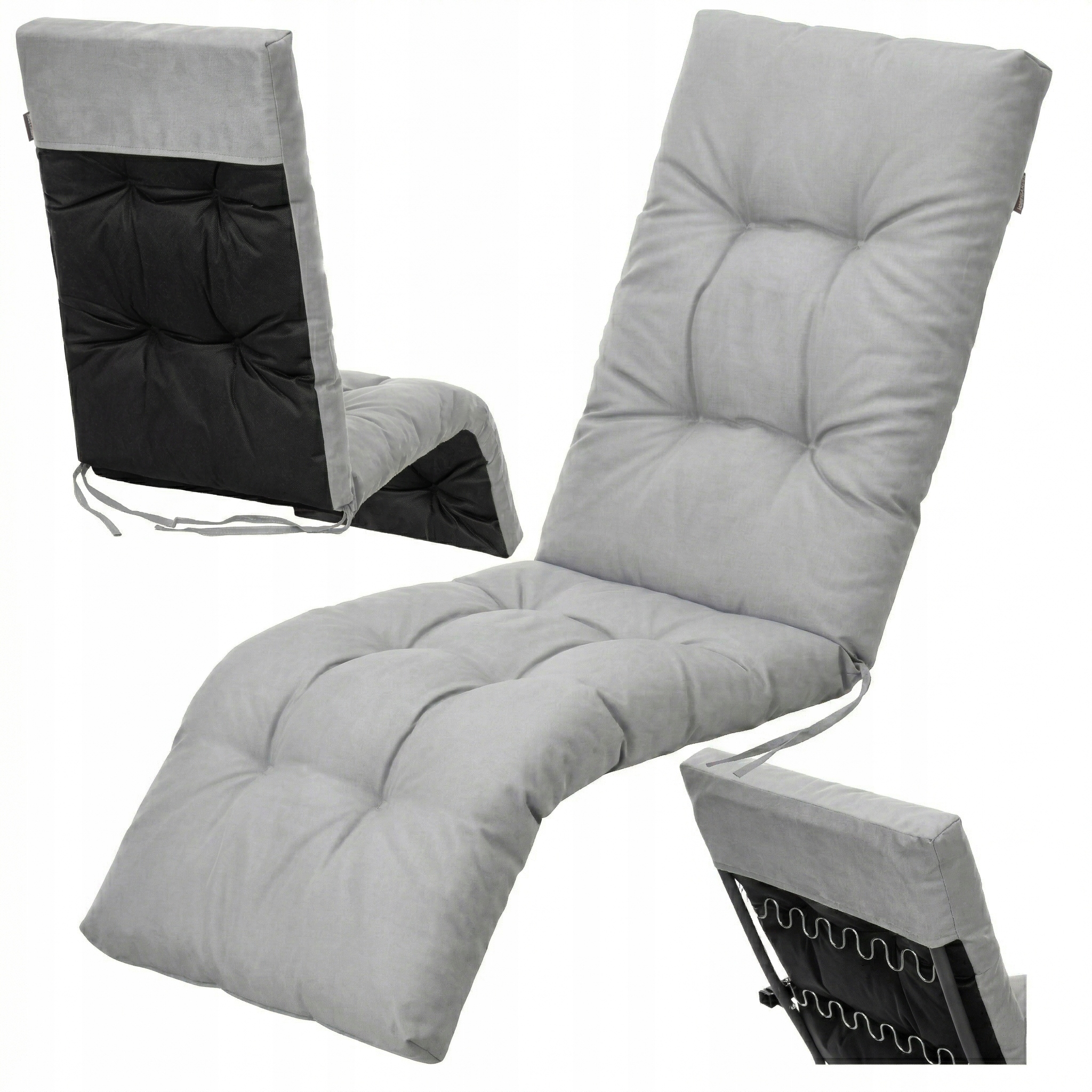 Polštář Zahradní Na Lehátko S Podnožkou Dlouhá Poduška Na Lehátko 50x50x160