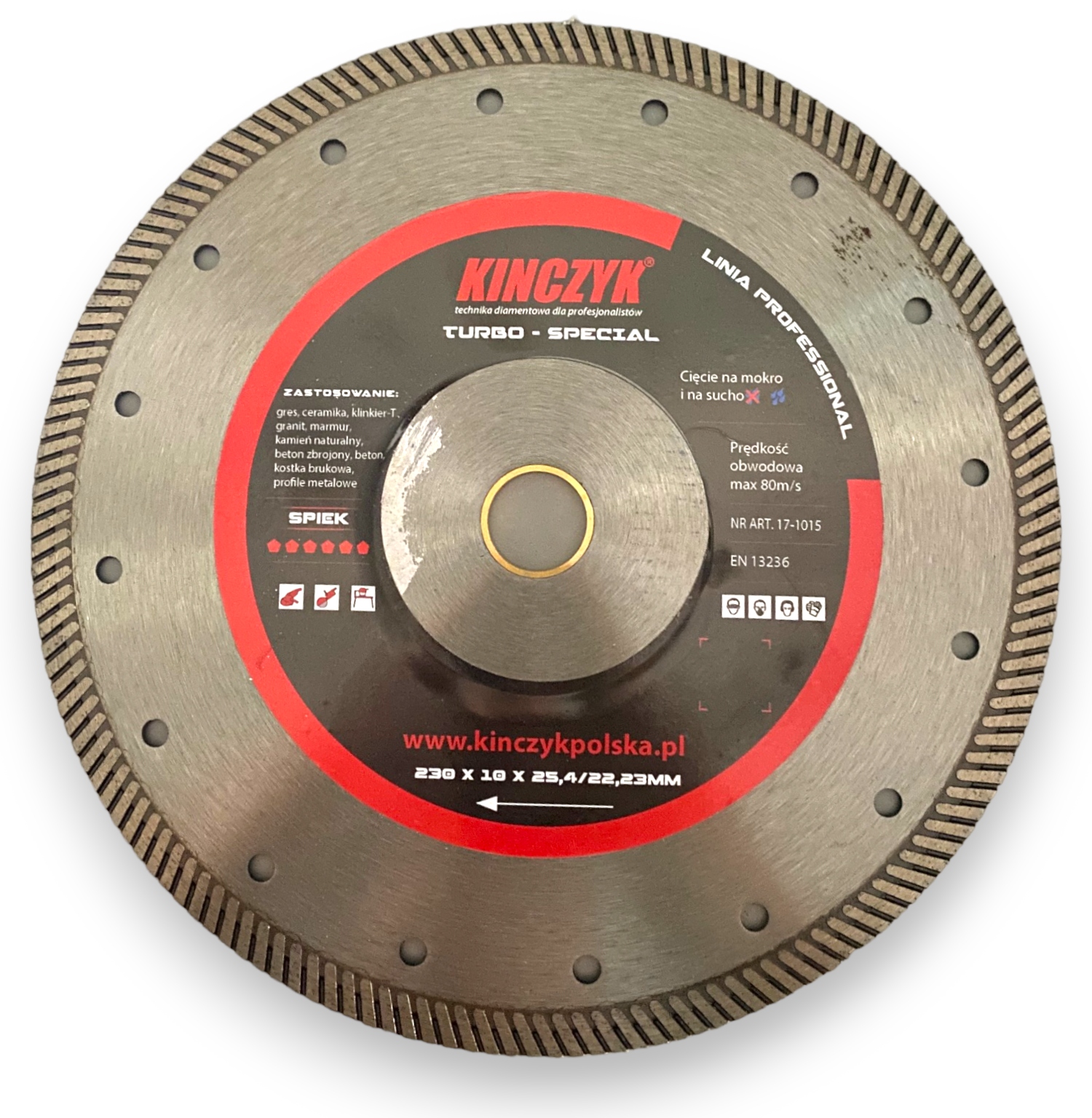 Kińczyk Diamantový Kotouč Turbo-special 230 mm