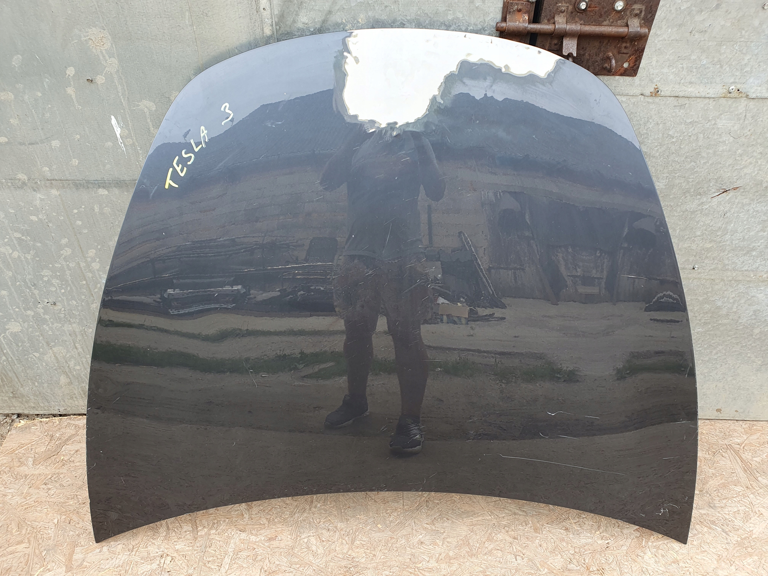Motorhaube Tesla Model 3 003 Bonnet Hood - Thumbnail 1