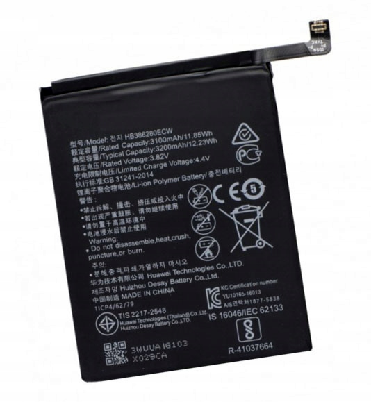 

Bateria do Huawei P10 VTR-L09 - HB386280 3020mAh