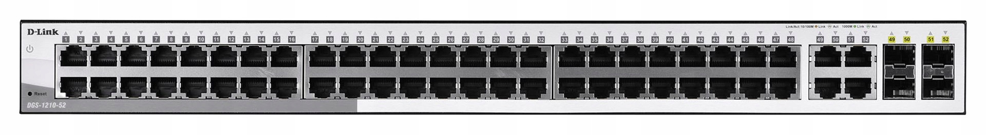 D-LINK 48 10/100/1000 Base-T port with 4 x 1000Base-T /SFP ports — 6