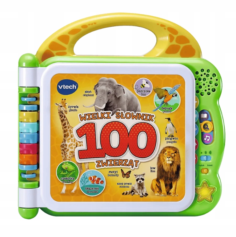 Wielki słownik zwierząt VTech MÓWI PO POLSKU EAN (GTIN) 5900511614572
