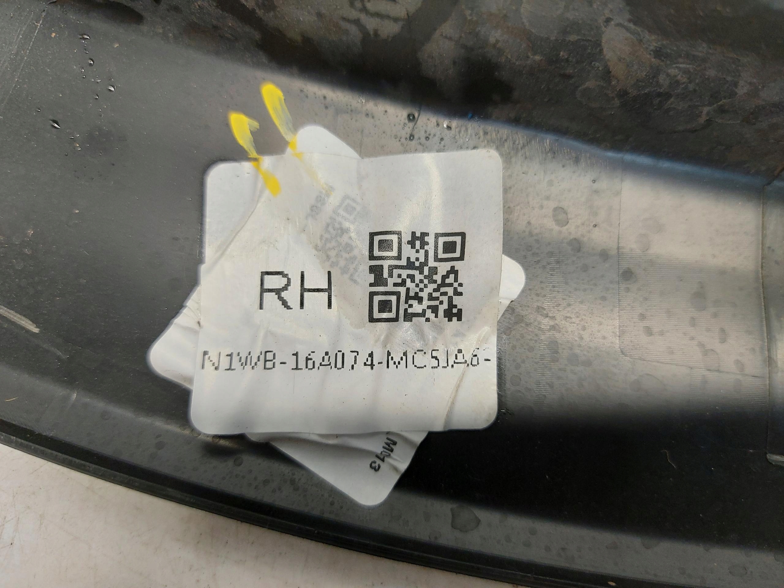 Ford Ranger VI 6 moulding cap right front