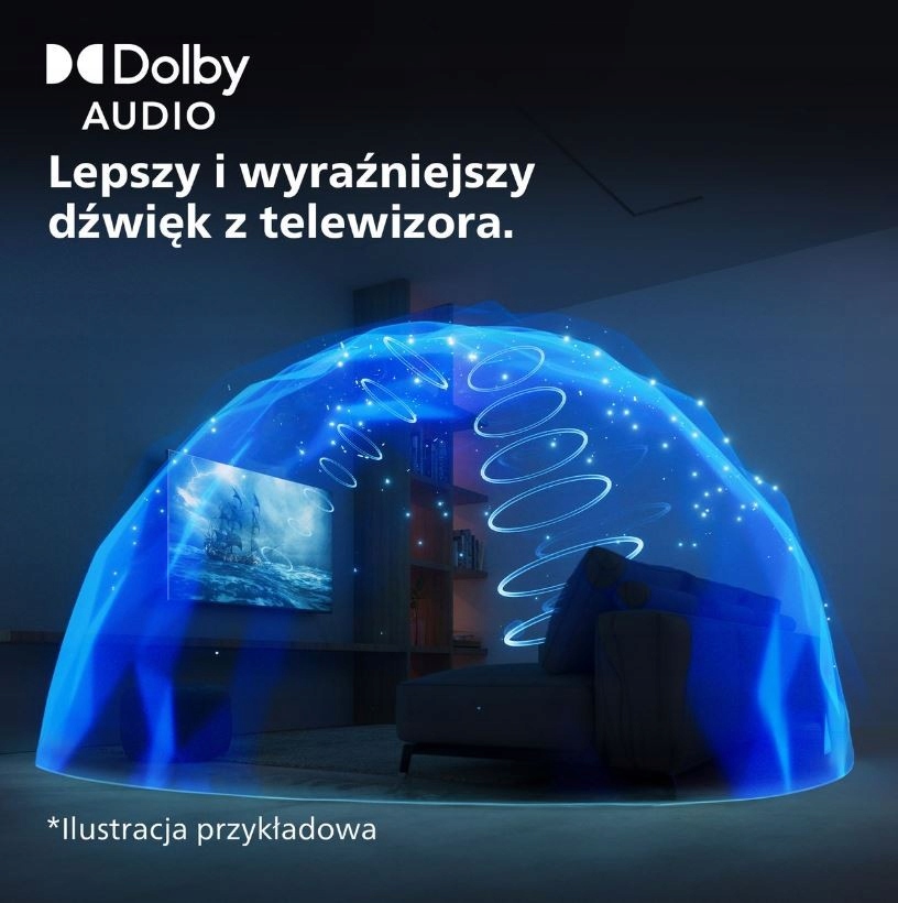 PHILIPS Telewizor LED 32 cale 32PHS6009/12 Przekątna ekranu (cale) 32