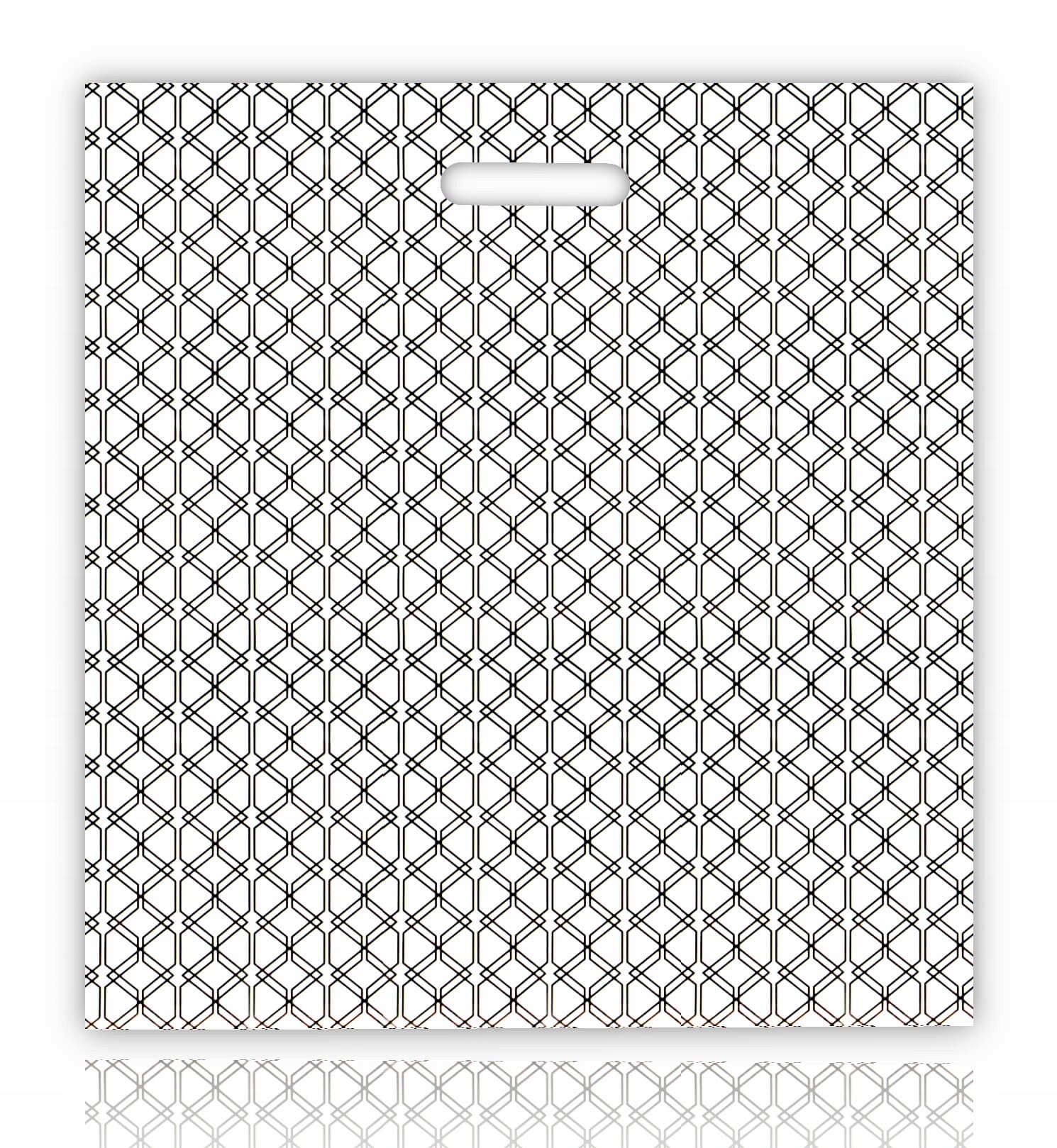 

Reklamówki Foliowe Zygzak Torby 40x45 50szt