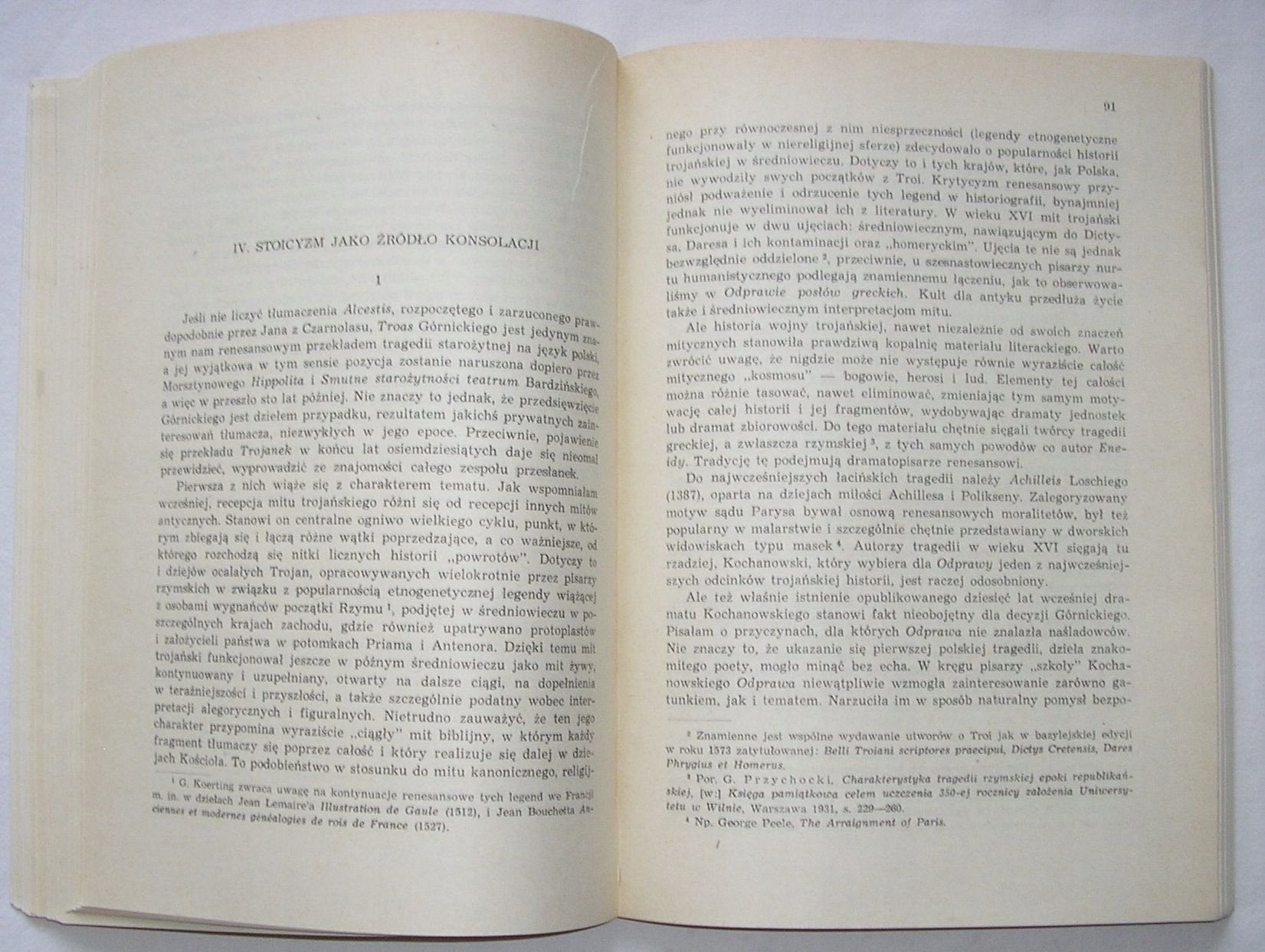 ŁAD I FORTUNA O TRAGEDII RENESANSOWEJ W POLSCE Rok wydania 1974