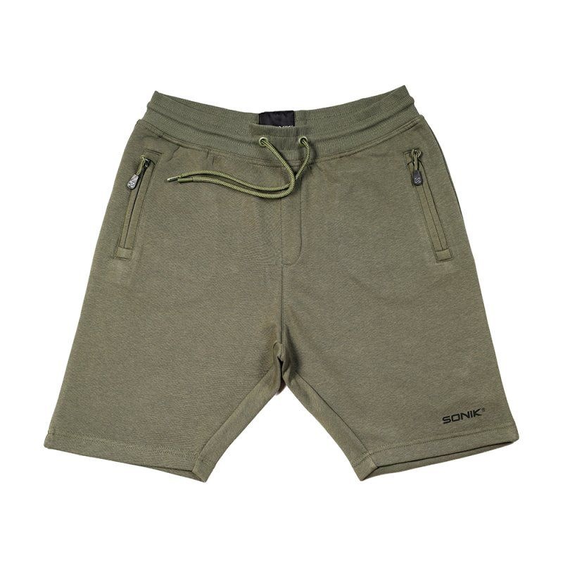 Spodenki Sonik Green Fleece Shorts r.XL