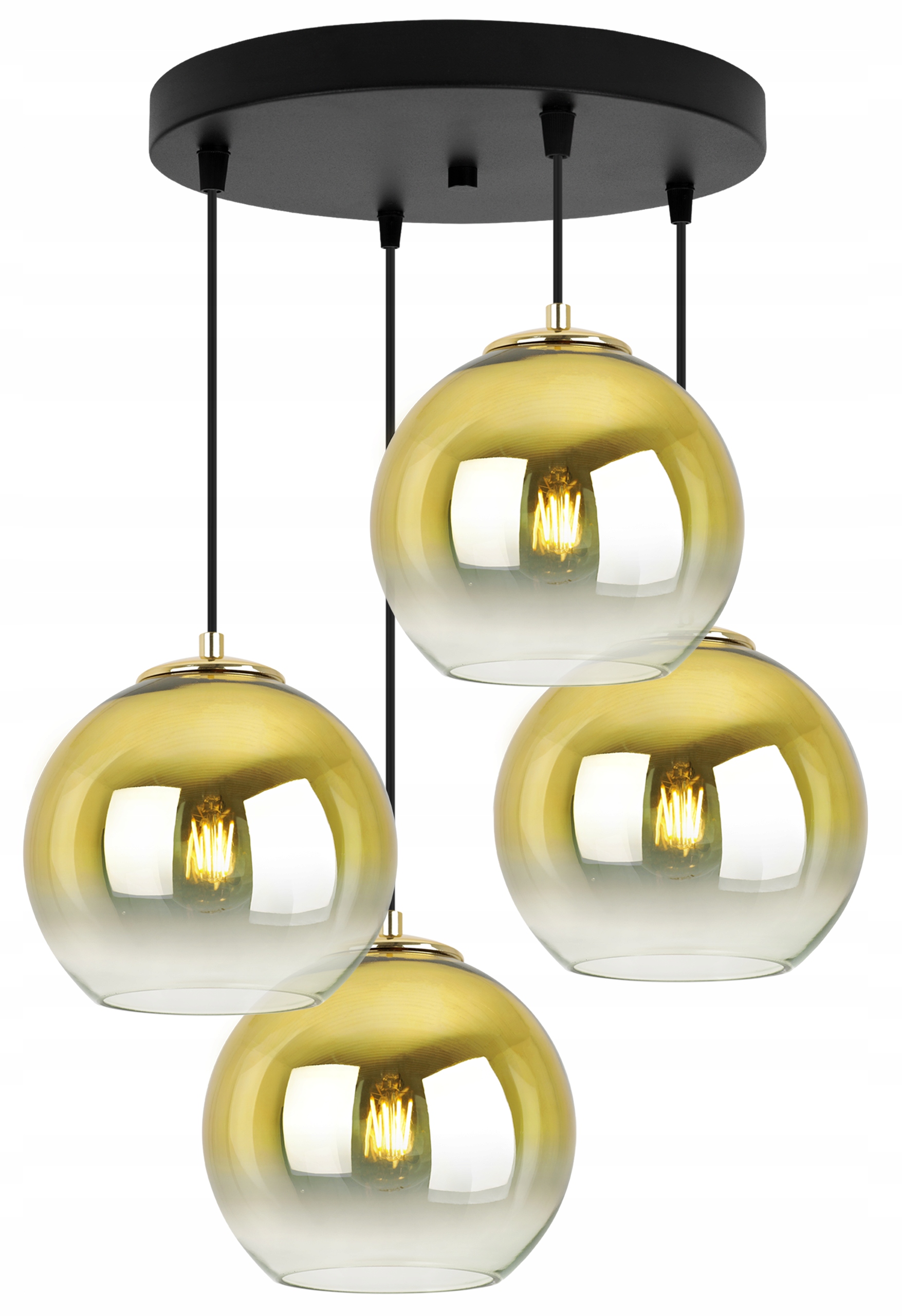 Závěsná Lampa Stropní Lustr Stropní Svítidlo Zlaté Stínidlo Do Obývacího Pokoje Koupelny Koule