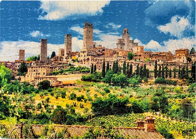 Puzzle z własnym nadrukiem 20x30 cm, 120 elementów EAN (GTIN) 12312312