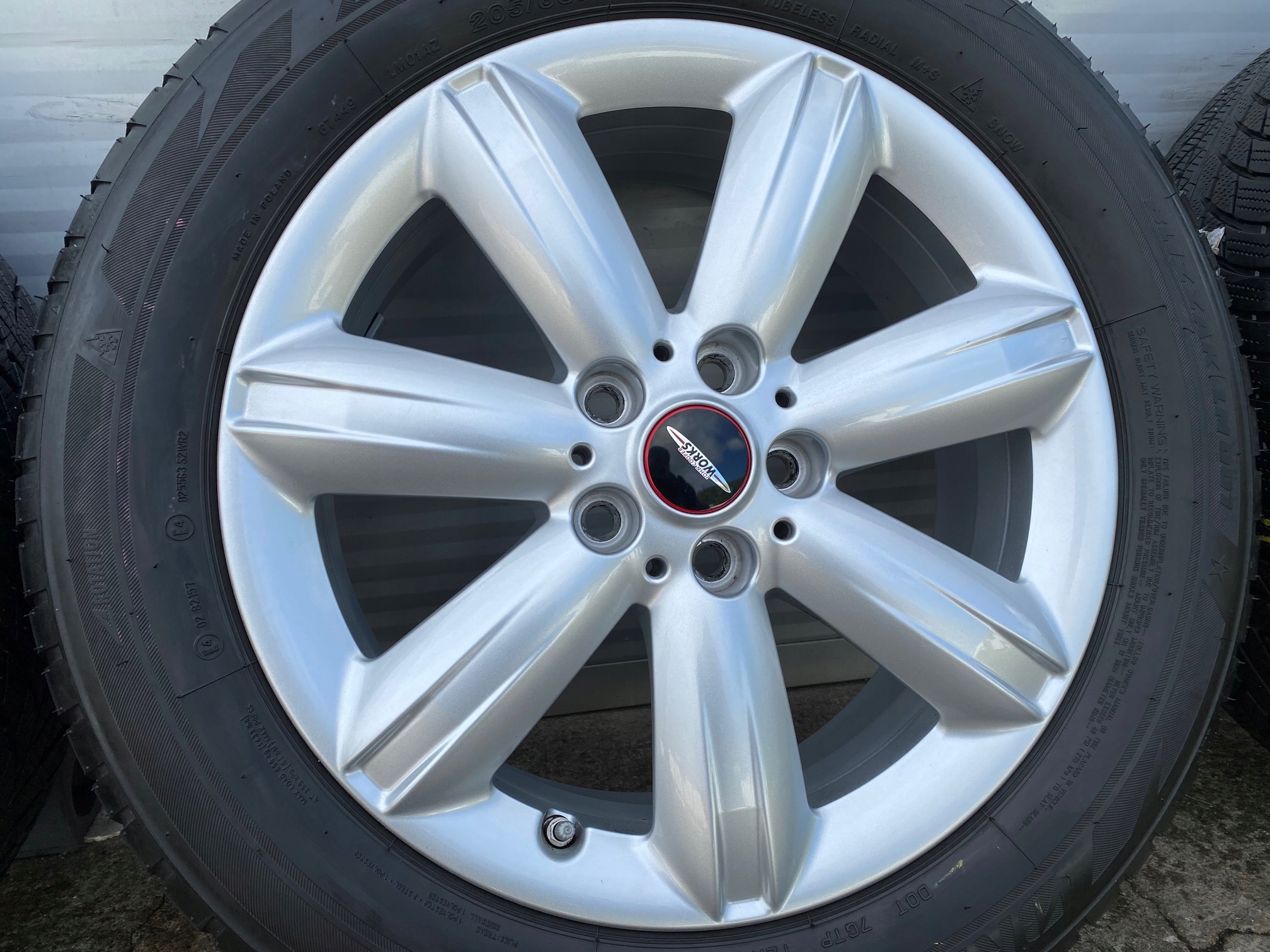 4× Диск алюминиевый Mini OE F54 F55 F56 F60 6.5