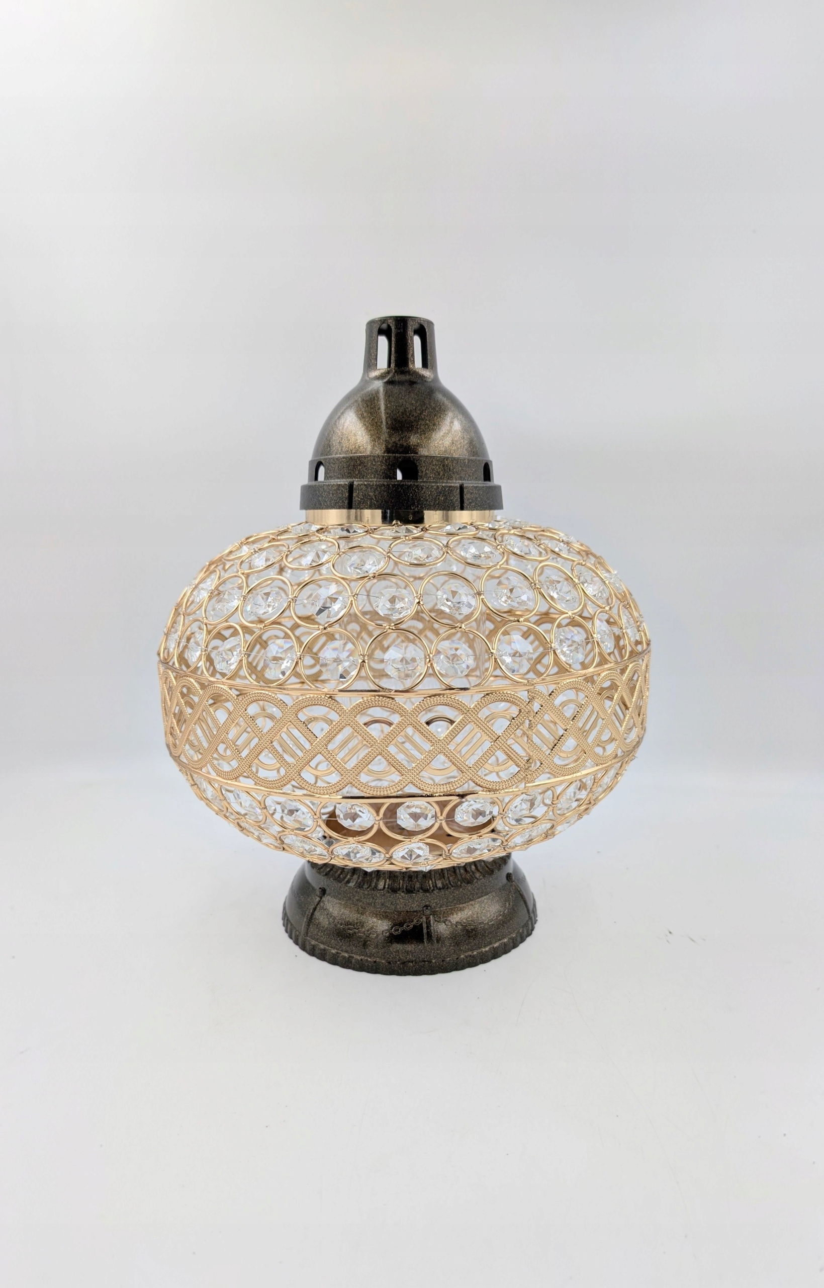 Hřbitovní Svíčka Led Ilumini zlatý 35,5 cm