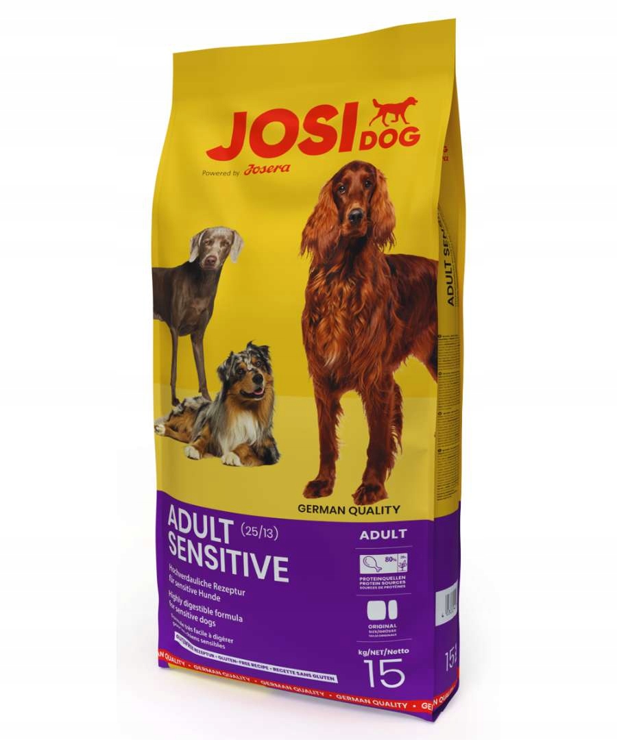 Levně JosiDog Adult Sensitive 15kg Krmivo pro psy