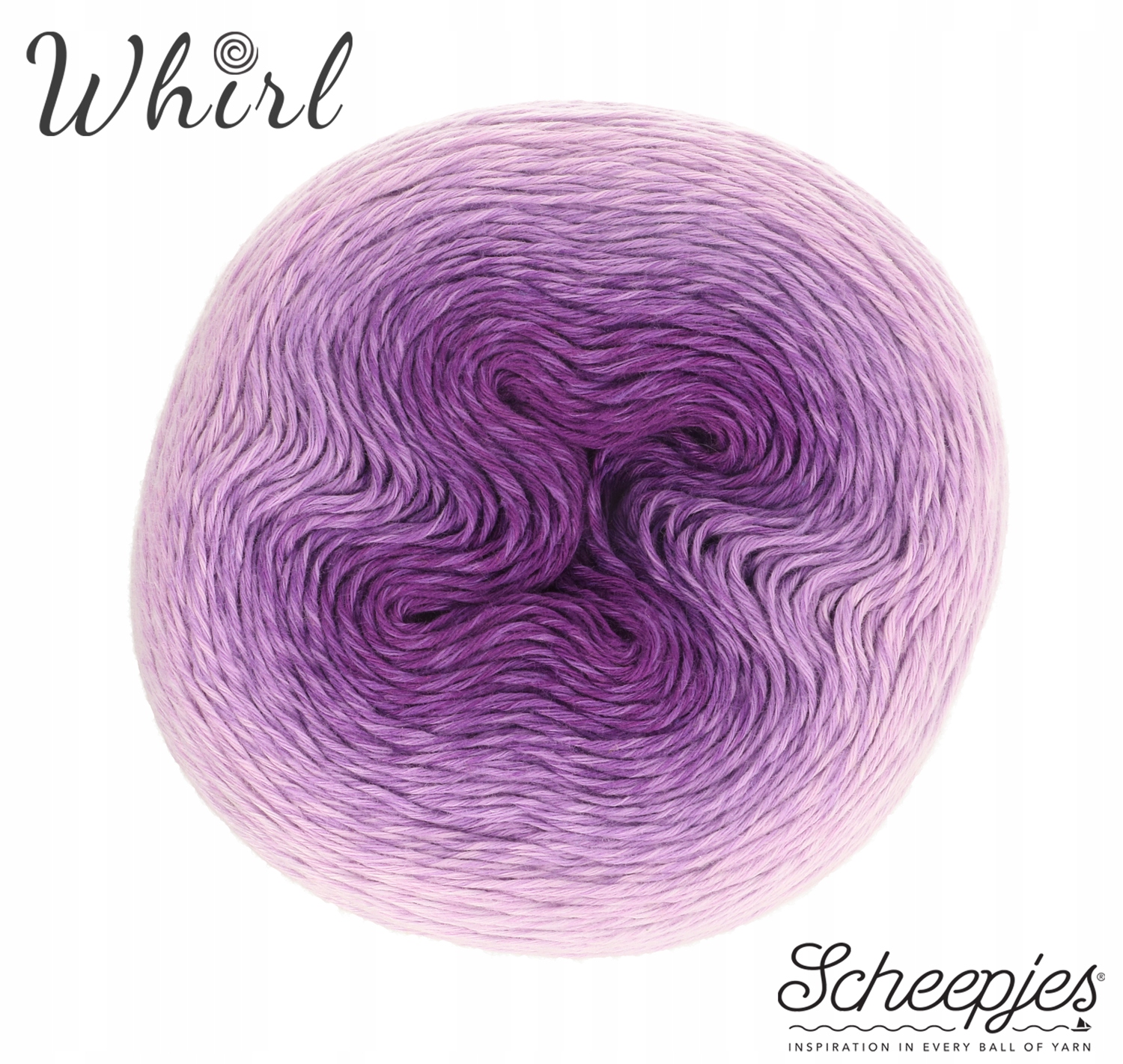 Příze Scheepjes Whirl 558 Shrinking Violet Ombré Collection