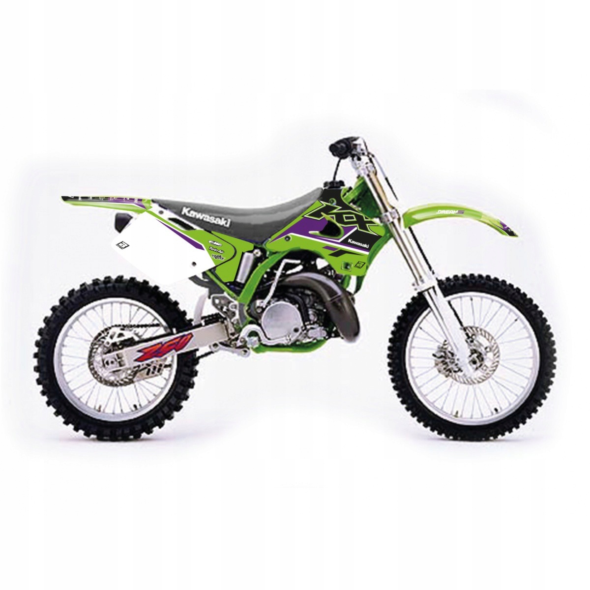 Blackbird Sada Nálepiek (oklein) Kawasaki Kx 125/250 '94-'98 Dream 5 Kol