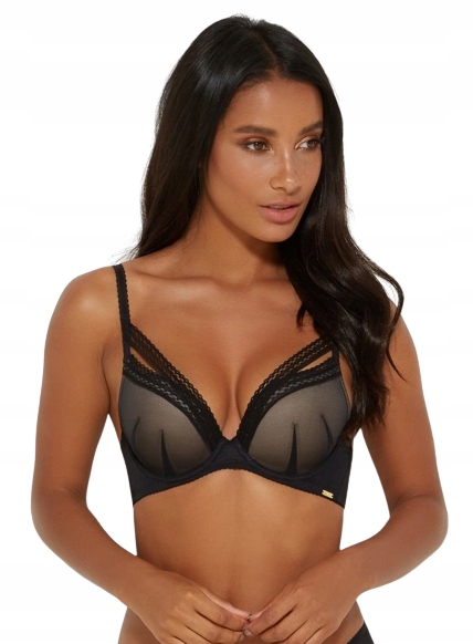 Gossard Podprsenka 70FF/32FF Sheer Seduction 15201 Black