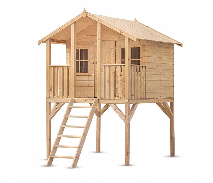 Záhradný domček pre deti, suché drevo 15mm