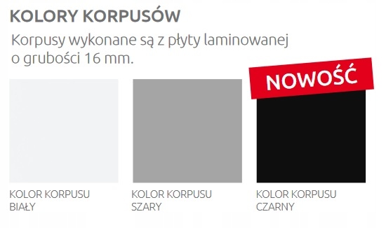 VELLA 2,8 m - Zestaw mebli kuchennych + GRATIS Liczba elementów w zestawie brak informacji