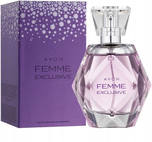 Avon Femme Exclusive 50ml kartonik, folia