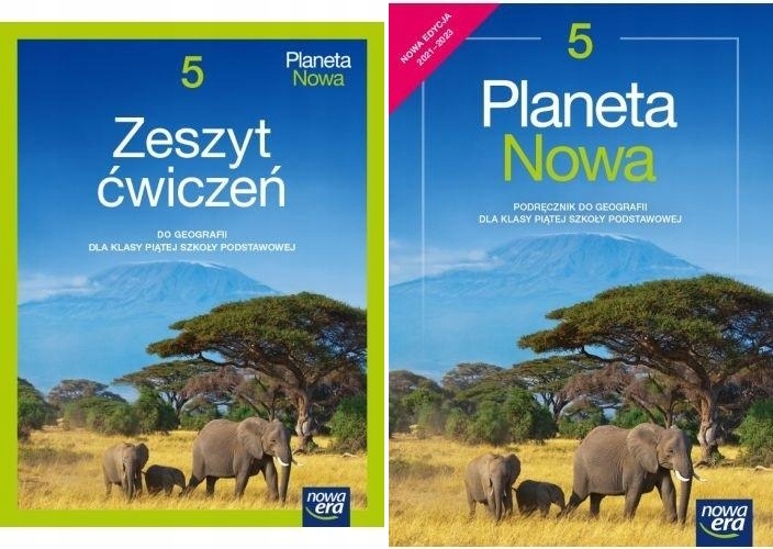 Planeta Nowa 5 Podręcznik Pdf PLANETA NOWA 5 PODRĘCZNIK ZESZYT ĆWICZEŃ NOWA ER.. (12984753416