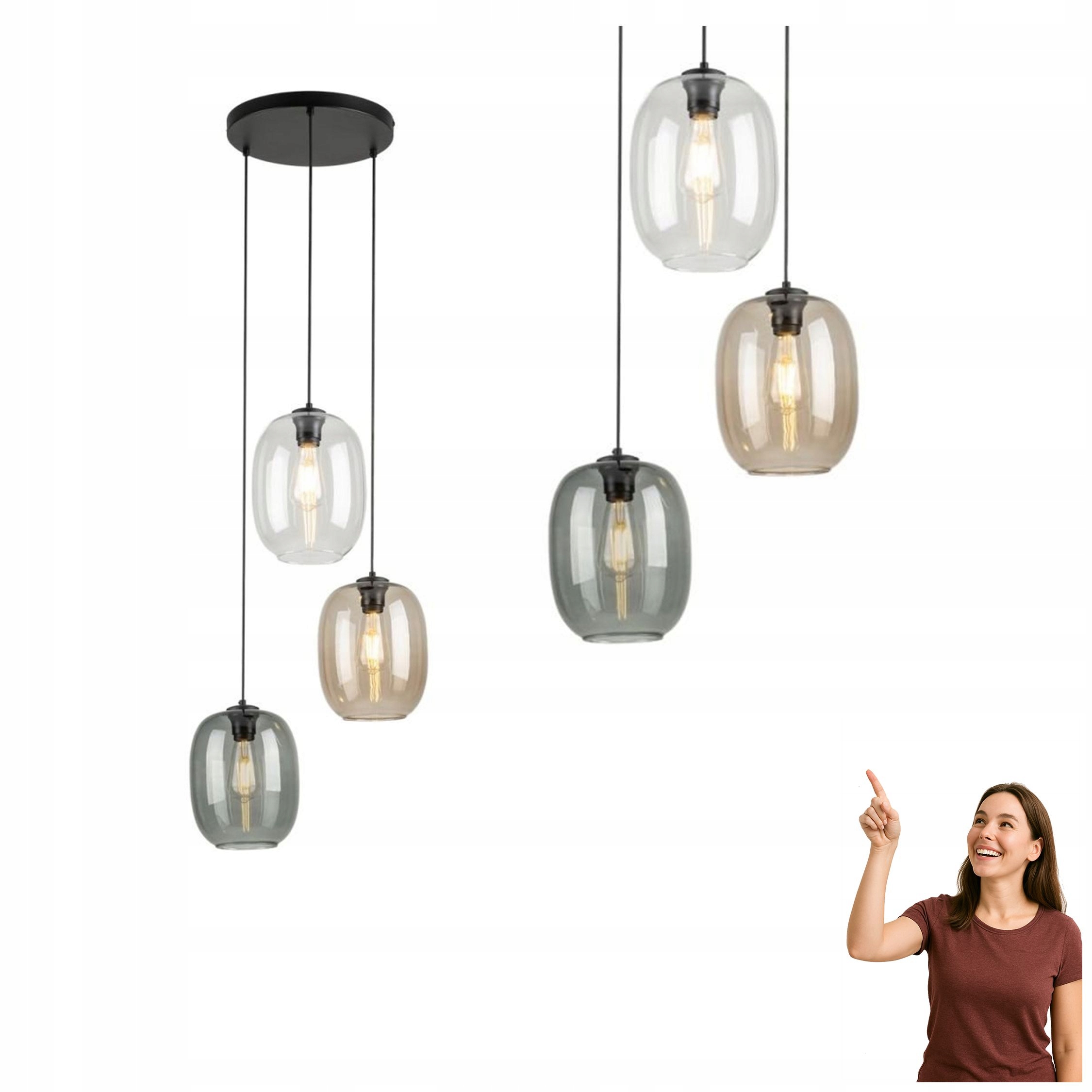 Závesná lampa Elio MIX 5973 Tk Lighting