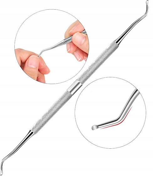 SONDA Podologiczna Dłutko Do Wrastających Paznokci WRASTAJĄCE PAZNOKCIE