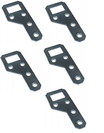 

W82 wieszak do szafek uniwersalne 82 mm 5 szt