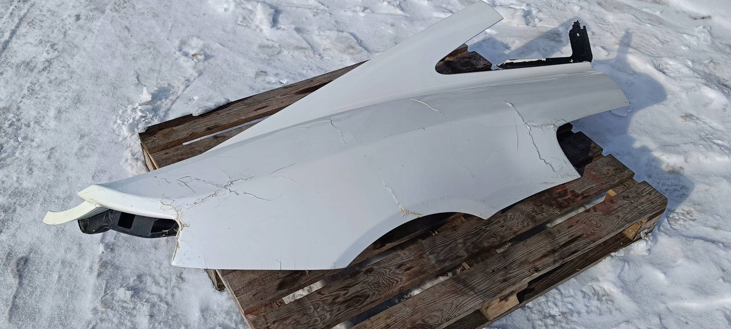 fender rear part rear right Mclaren Mp4-12C coupe