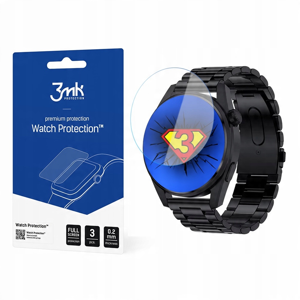 

Ochrona na Amazfit Gtr 4 46mm 3mk Watch Protection