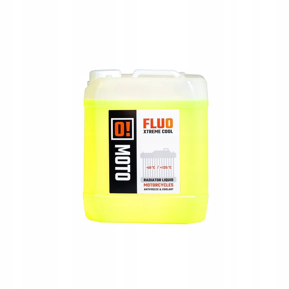 Omoto Kvapalina Do Chladičov 20L O! Fluo Xtreme Cool +135 Pripravená Na Použitie (o!mot