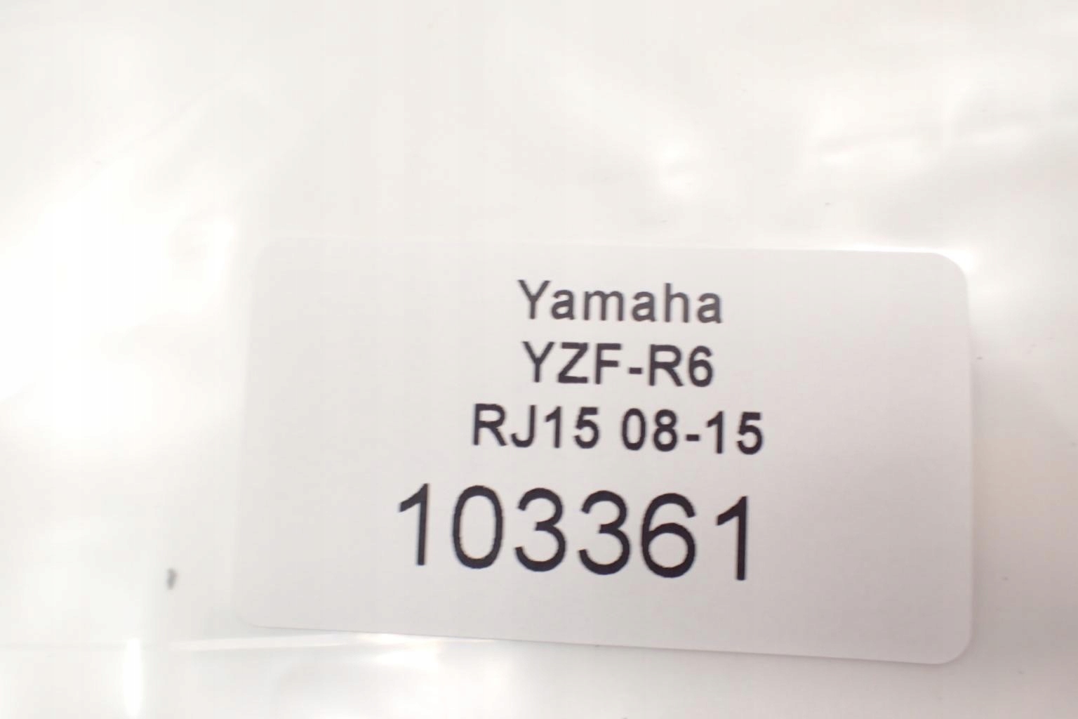 Yamaha YZF R6 RJ15 08-15 Linki gazu Jakość części (zgodnie z GVO) Q - oryginał z logo producenta części (OEM, OES)