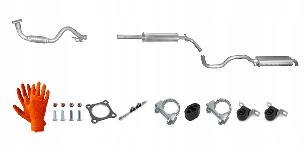 Seat Cordoba 1.0 1.4 (1999-2002) Sedan Kombi Výfukový Systém