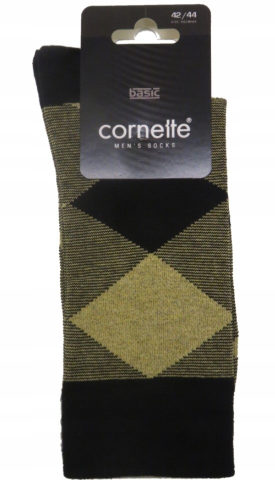 

Cornette skarpety męskie basic romby miodowe 42/44