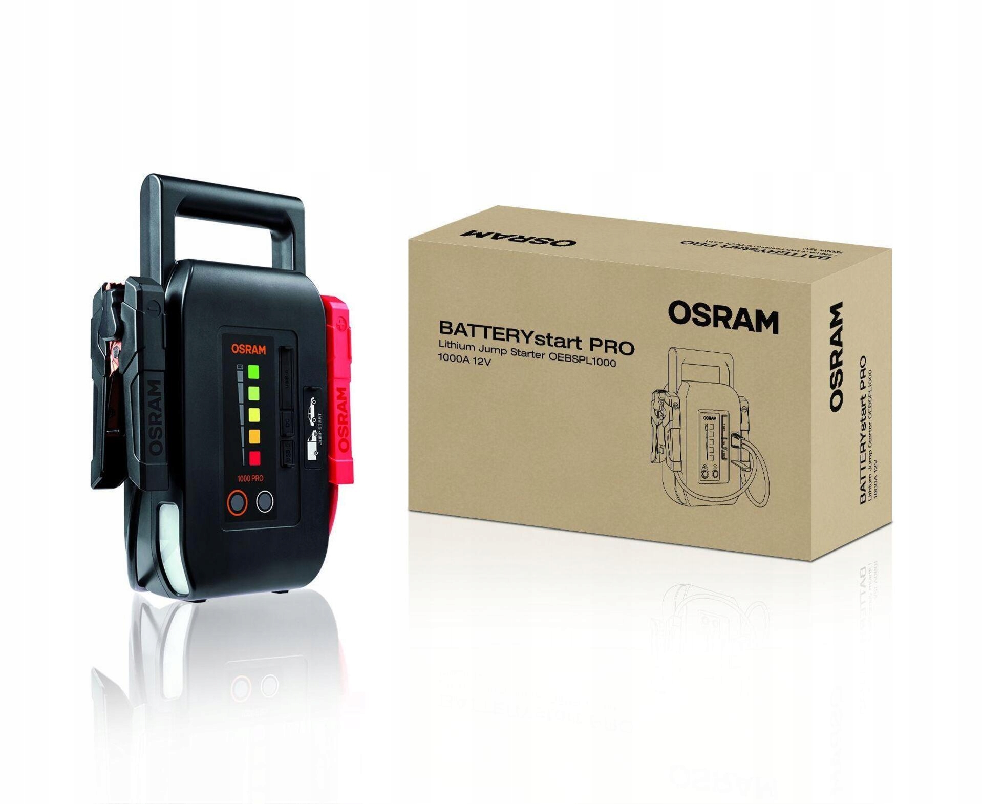 Osram BATTERYstart Pre 1000 mobilný štartér 1ks OEBSPL1000