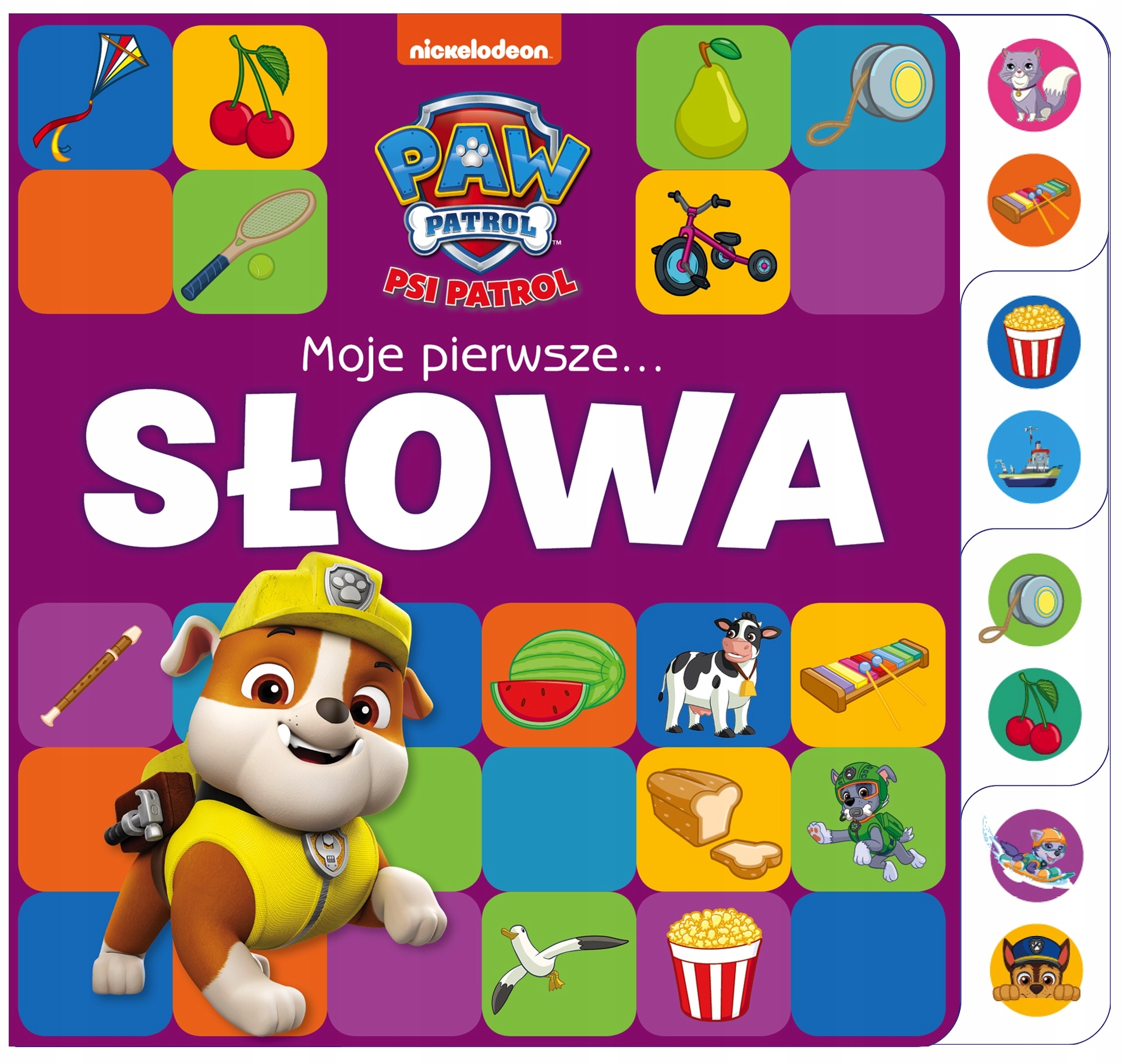 

Książeczka Moje Pierwsze Słowa Psi Patrol Słówka