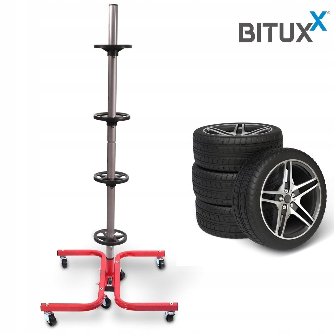 Stojan na kola Pneumatiky Automobilové ráfky Regál pro garáž Dílnu
