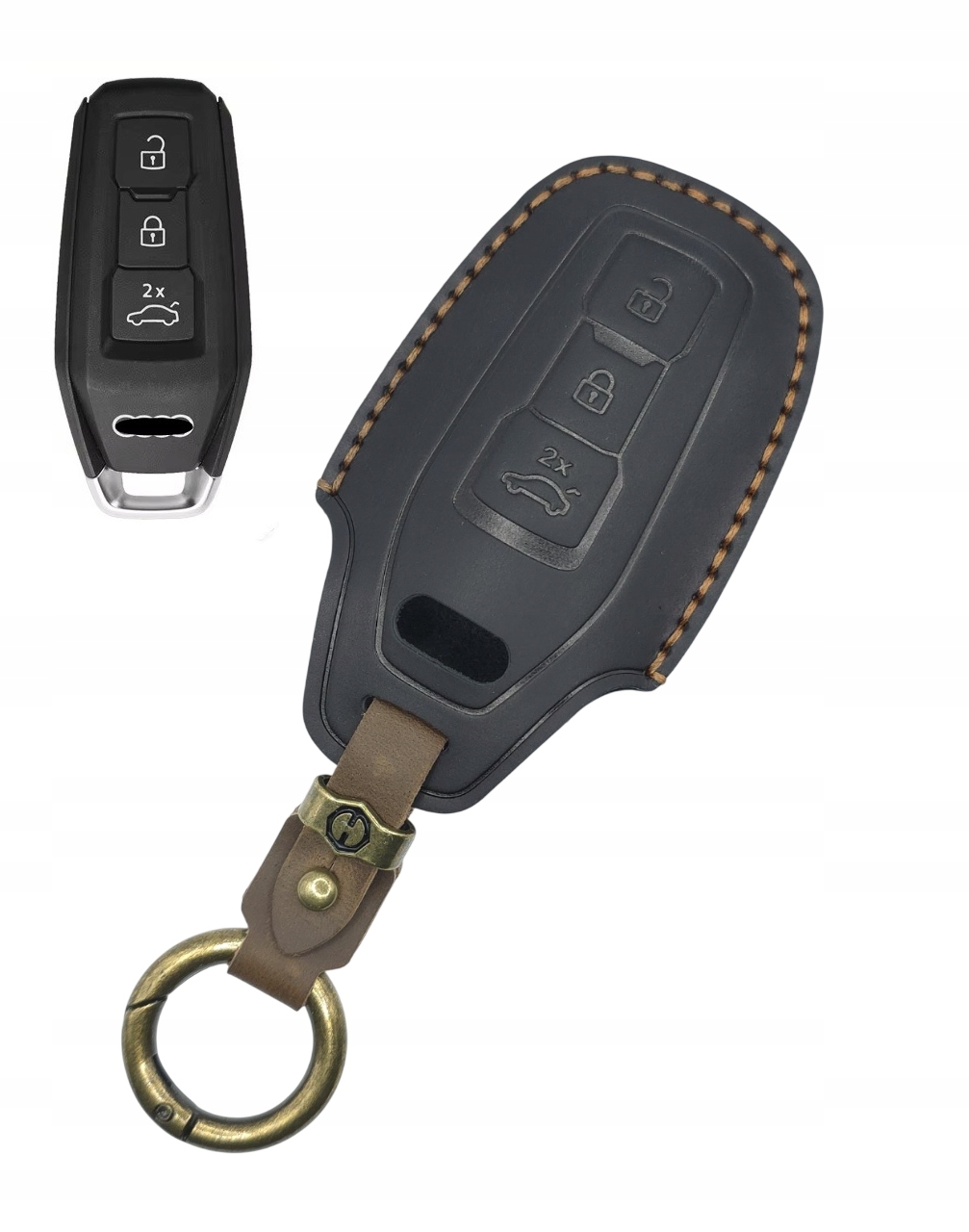 Etui klucz pokrowiec brelok Audi A5 A5L Q5 Q6 Q6L Q9 A6 A6L A3 2025 2026 Ch