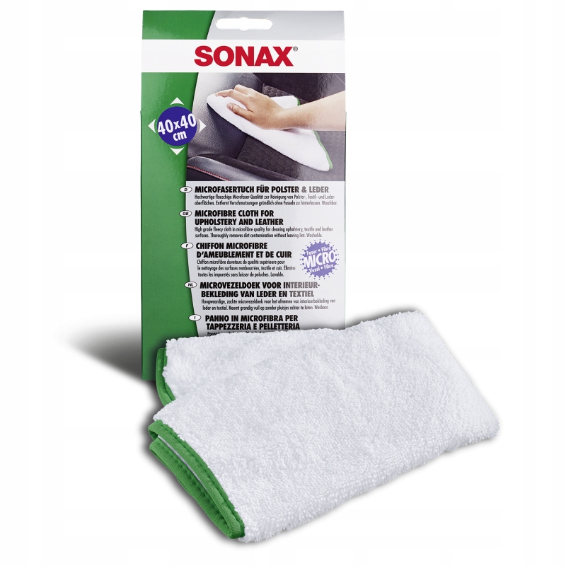 

Sonax Mikrofibra Do Tkanin I Skóry 40X40 CM