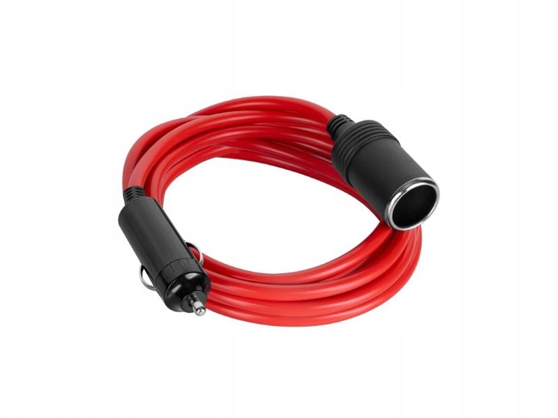 Przedłużacz gniazda zapalniczki samochodowej 5 m 120 W py-chr0013-5