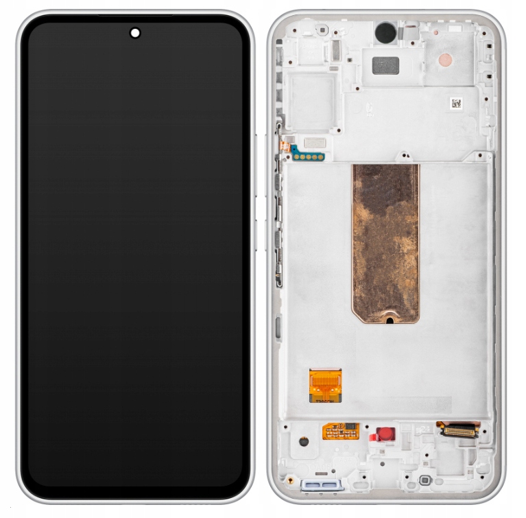 Nowy Ekran LCD Samsung Galaxy A54 SM-A546B Z Ramką Biały