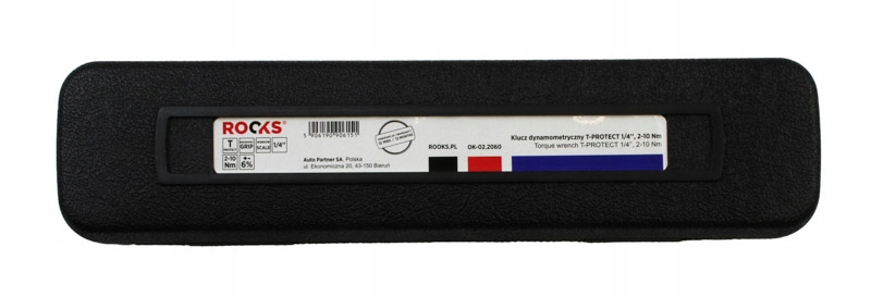 Momentový kľúč T-protect 1/4", 2-10 nm OK-02.2060 Rooks