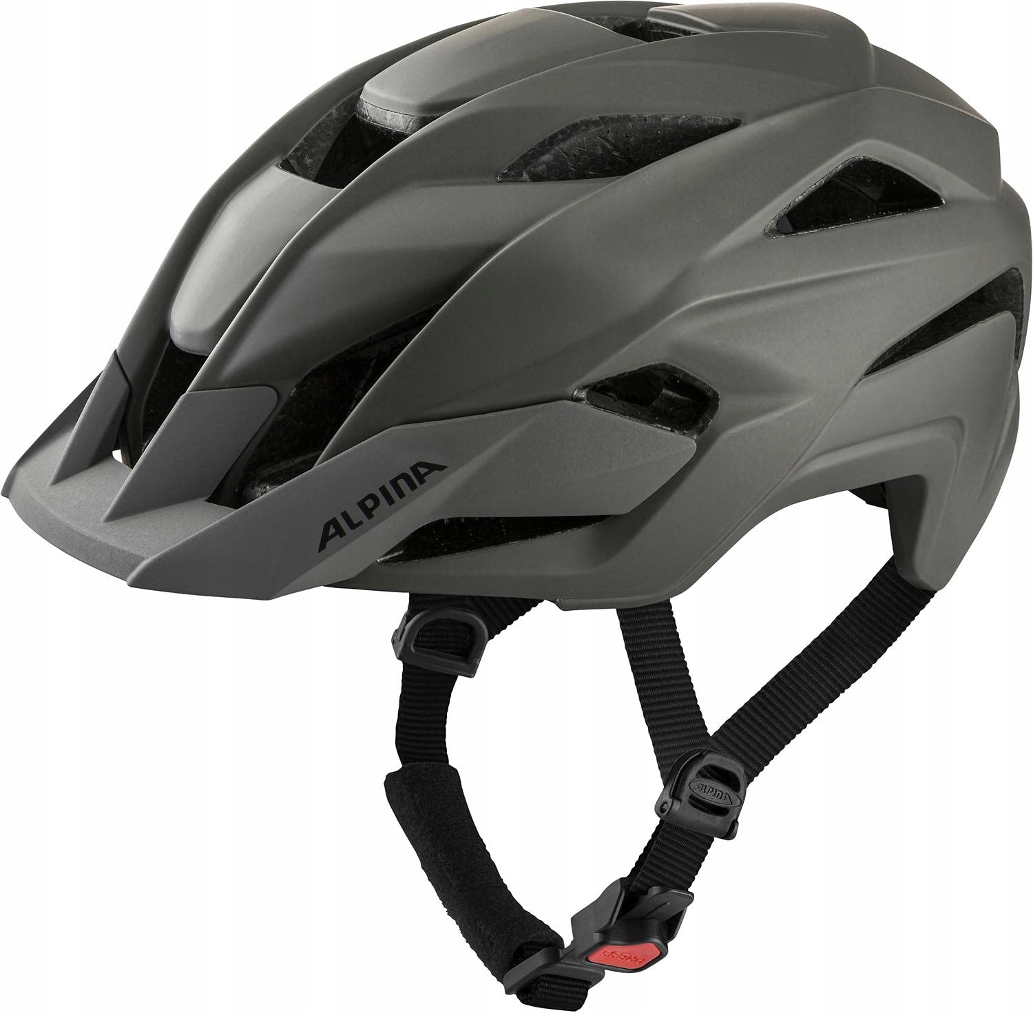 Alpina Kamloop kask rowerowy Roz. L (60-64 cm) coffee-grey matowy Eps